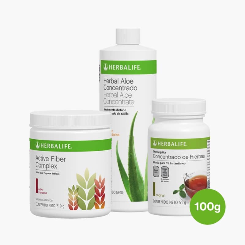 Paquete Aloe Fibra y Té Herbalife